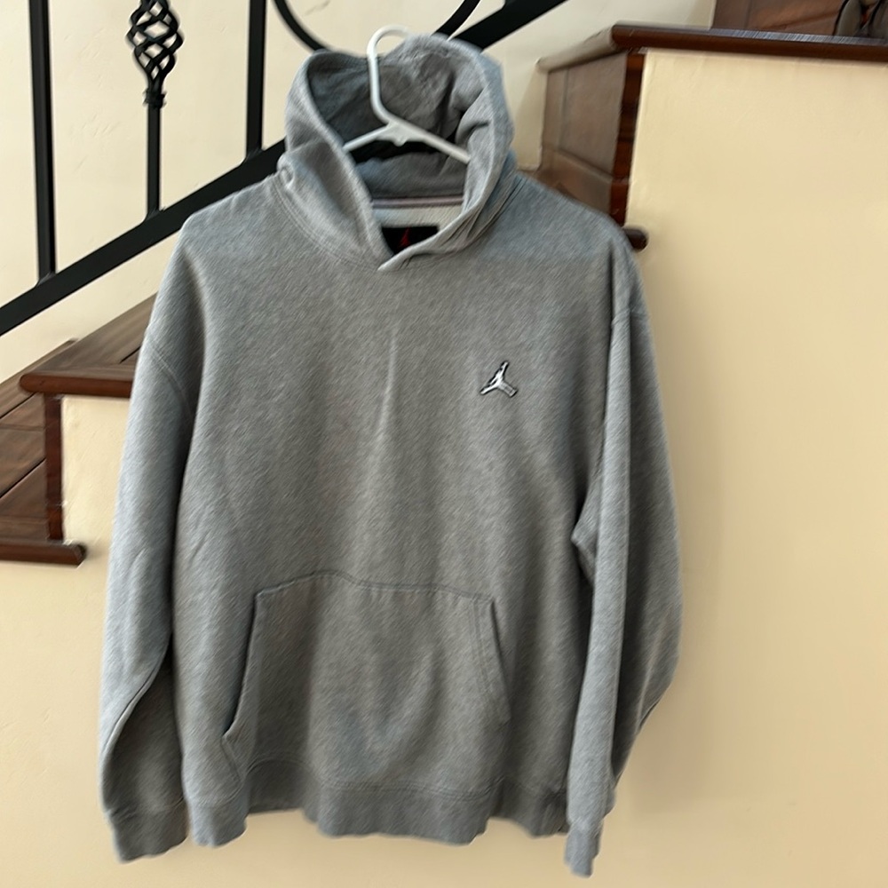 Nike men’s Jordan Brooklyn sweatshirt- grey xl